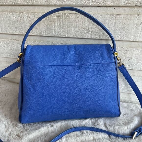 KATE SPADE Periwinkle Chester Street Miri Flap Satchel Tote Crossbody Leila - Picture 6 of 12
